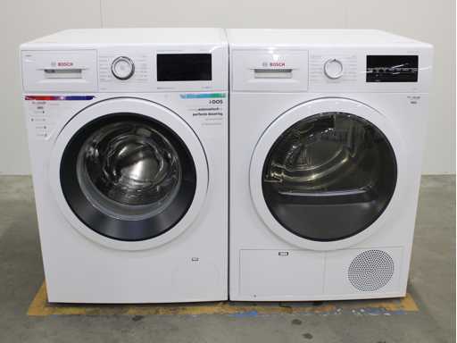 Bosch Serie|6 i-Dos EcoSilence Drive Wasmachine & Bosch Serie|6 Wasdroger