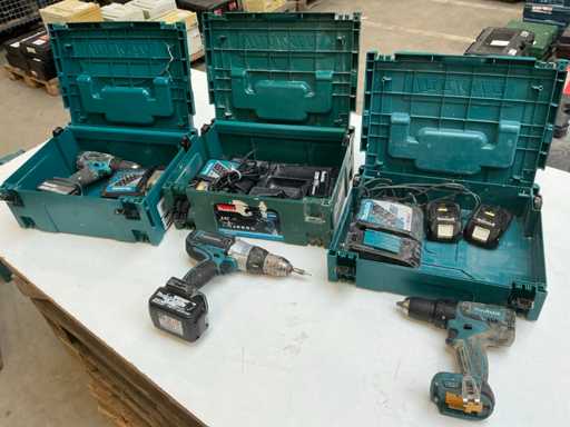 Makita Battery Drill (3x)