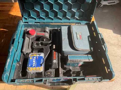 Bosch professional (niebieski) w L-Box GLL 380 P Line Laser Set, w tym  Zdjęcia z statywu