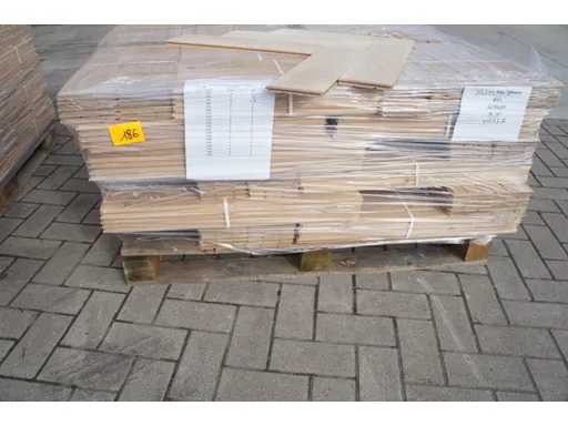 34,06 m² Parchet cu heringbone din stejar masiv 15mm