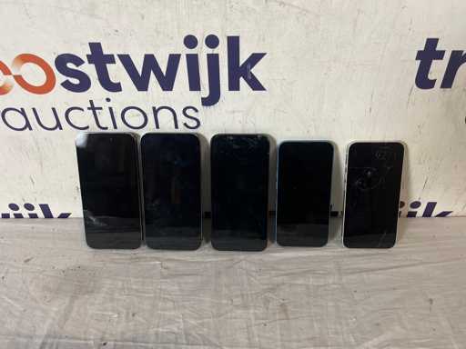 Apple iPhone 14 Pro Max 17 cm (6.7") Dual SIM iOS 16 5G 128 GB Paars + iPhone 15 pro max  +iPhone 14  + iPhone 14