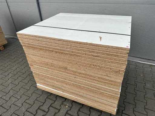 Piastra del pavimento - Cartone truciolato 1200x1020x38mm (24x)