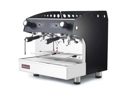 Diamond - Semi-automatisch 2-groep espressokoffiemachine - 6,5 liter inhoud - COMPACT/2PB - Diamond - Koffiemachine