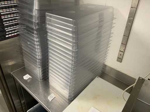 Contenitore gastronorm in plastica con coperchio GN 1/1-100 (16x)