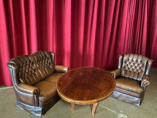 Sofas Garniture lader /3 Teile/Set