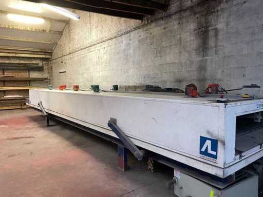 Gefriertunnel / Industrietunnel-Gefrierschrank