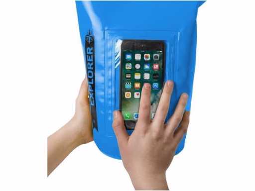 Celly drybag for phone, 2 litres blue