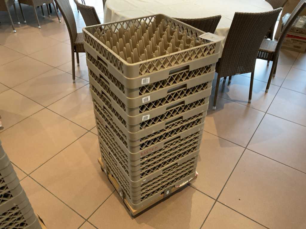 Plastic dishwasher baskets (7x)