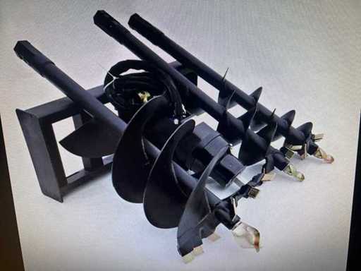 2026 - Easy-Going - Model 3500 - Hydraulic Augers Skid Steer Loader Set