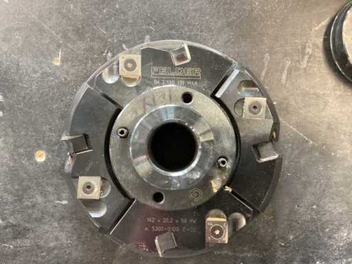 Insertos de felder Fresado de fresado Fresado Parquet de mahembra y ranura