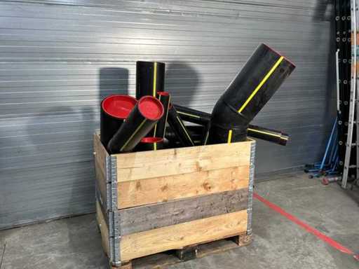 Gastec Verschiedene HDPE-Tylene-Rohre (12x)
