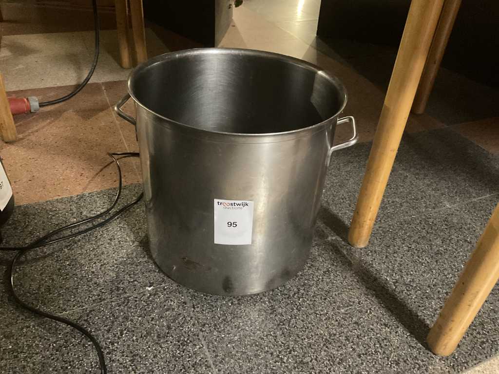Stainless steel cooking kettle