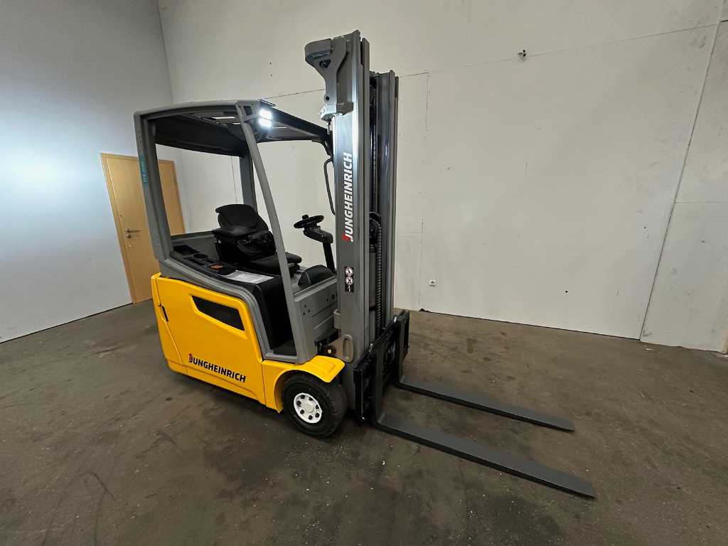 UVV Service 03/2025 Jungheinrich EFG216 Triplex Forklift Electric Forklift Battery 35/2019
