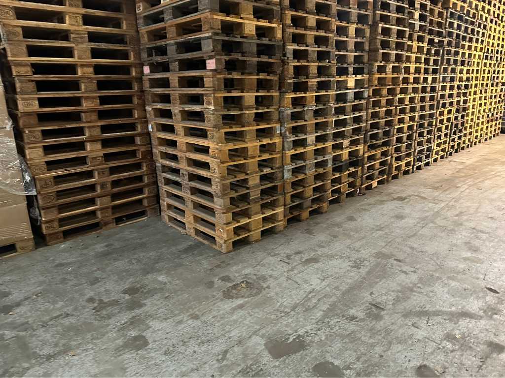 Euro-pallet 80x120cm (200 pieces Can be used immediately, stored in a dry place) 