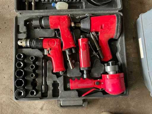 Kraftwelle 43PC Pneumatisch gereedschap (4x)