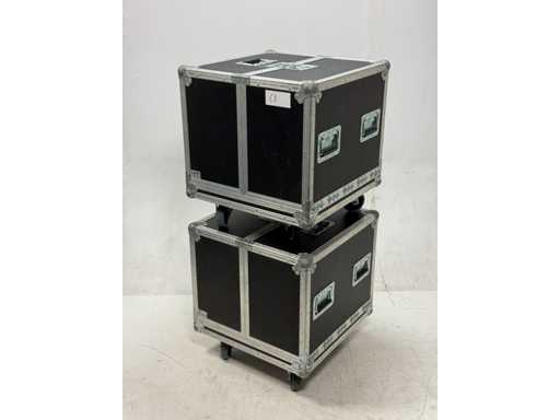 AED - Flightcases for 2x QSC K8.2 (2x)