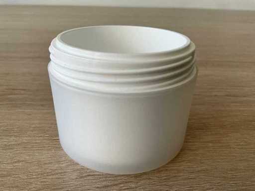 DOUBLE-WALLED JAR VENICE 75ml PP/PP WET. FROSTED,INNER POT WHITE Other packaging materials (1986x)