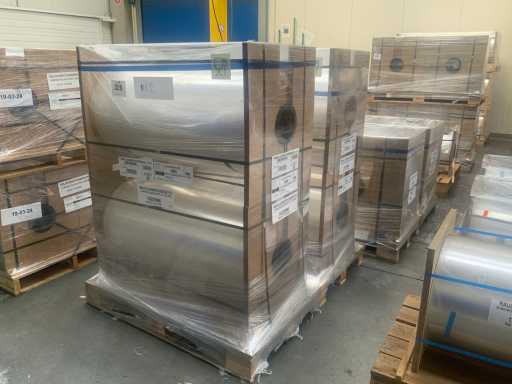 Rouleau de palette 50 microns film transparent (4x)