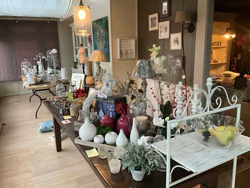 Partydekoration und Möbel.