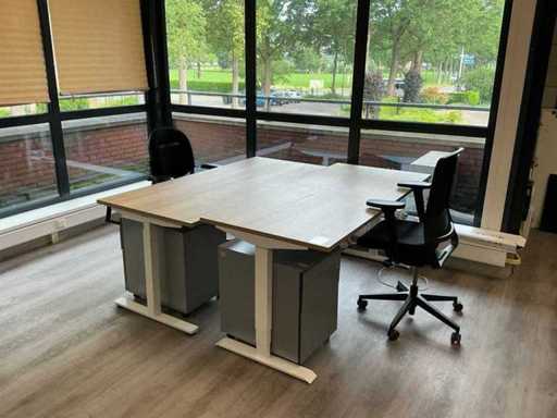 Bureau assis-debout (3x)