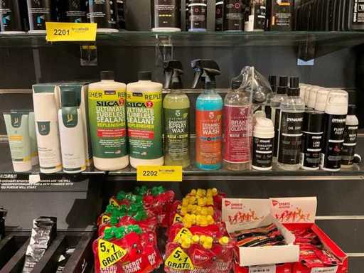 Lot Dynamic/Usport/Silca Fahrradpflege- und -pflegeprodukte