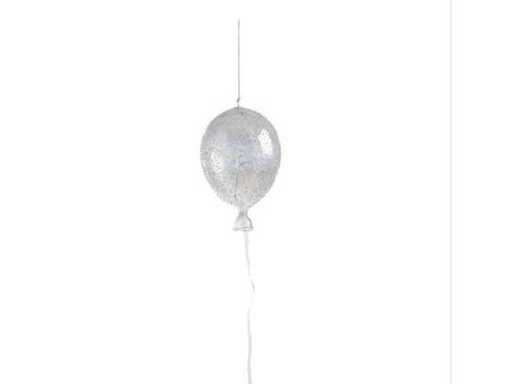 Baby - Hangende LED-verlichte glazen ballonnen (4x)
