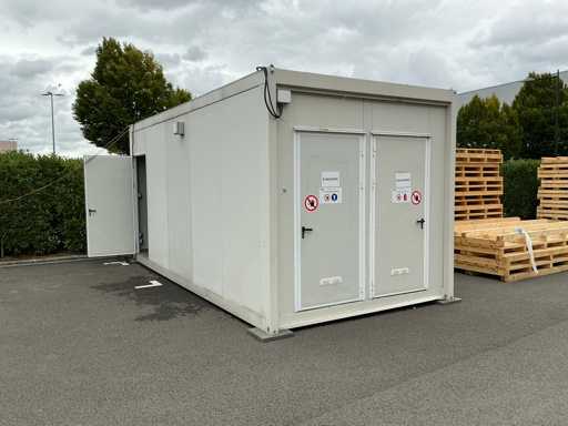 Removable office unit