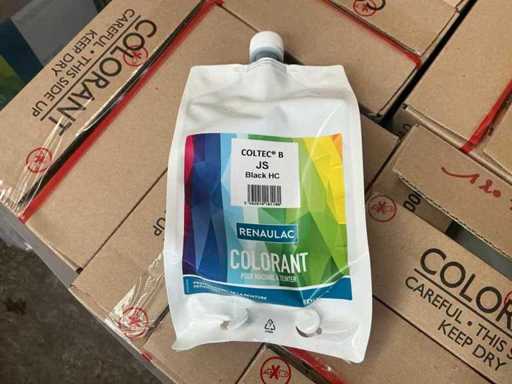 Renaulac Coltec B JS Black HC 1000ml Peinture machine (120x)