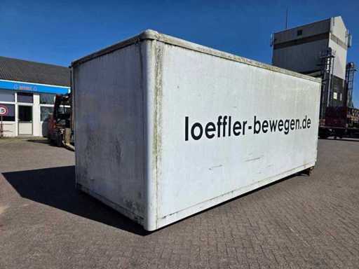 Closed trailer body