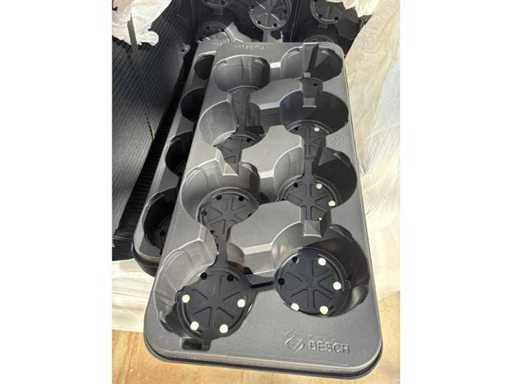 Normpack 408 base hole recycle Pot (650x)