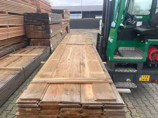 Douglas wisselsponning/Halfhoutsrabat 5000x190x18mm (72x)