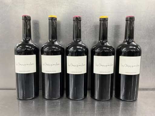 Bottle of red wine (5x)