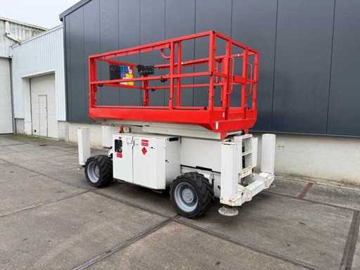 2013 Genie GS 2669 RT Scissor Lift
