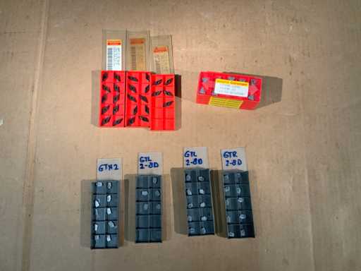 Outil de tournage Sandvik / Iscar Inserts (110x)