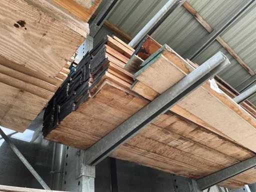 Meranti planken (45x)