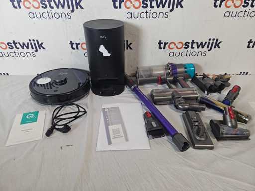 Eufy clean LR30 hybrid+ Dyson Gen5detect Absolute - Steelstofzuiger 