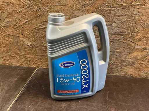 Comma Semi Synthetic 15W-40 oil 5 Liter (13x)