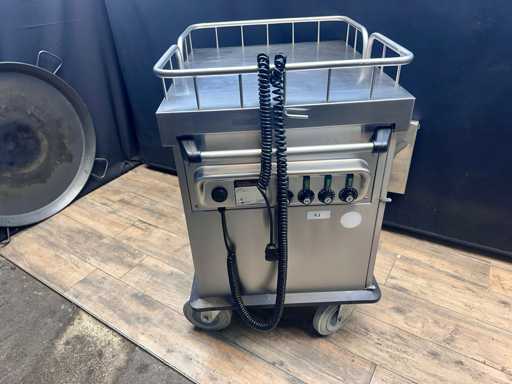 Mobiele warmtekar met Au-bain-marie