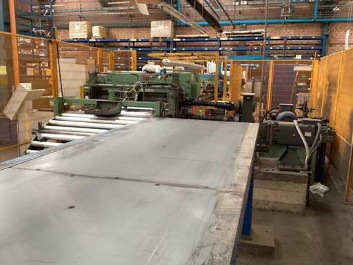 1979 SIEMI 1225 Sheet Metal Cutting Line