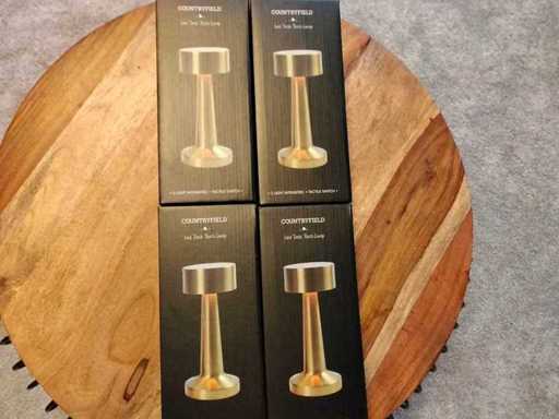 Lampă de masă reîncărcabilă cu ecran tactil (4x)