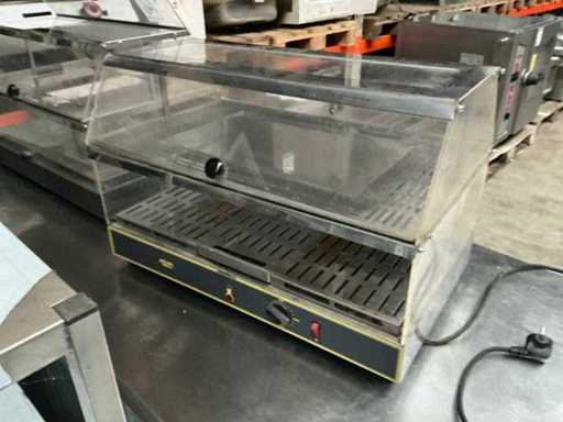 Teca riscaldante a griglia a rulli