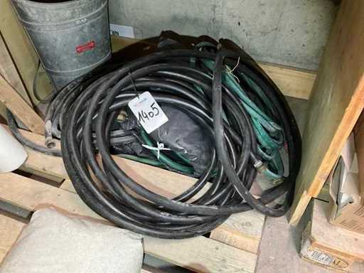 Dużo węży wodnych