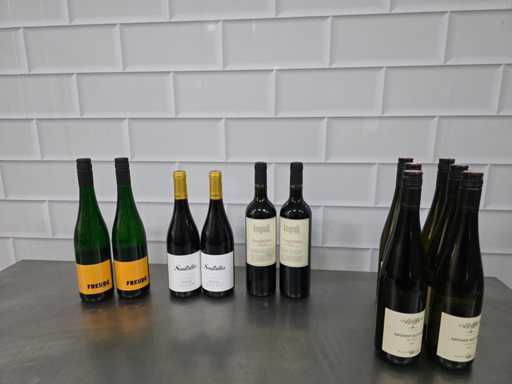 Anguili / Freude, etc. Sticlă de vin (12x)