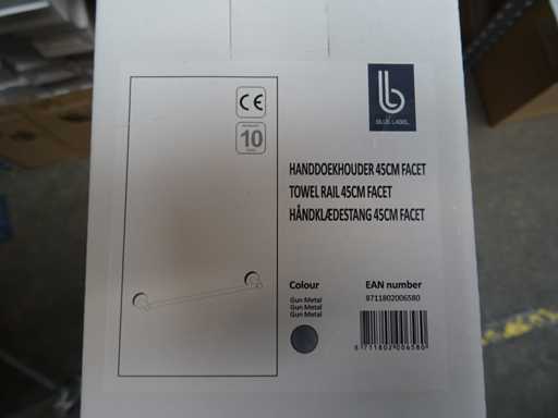 Blue Label – Handtuchhalter 45 cm (2x)