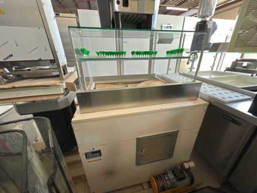   Vloerstaande gekoelde display