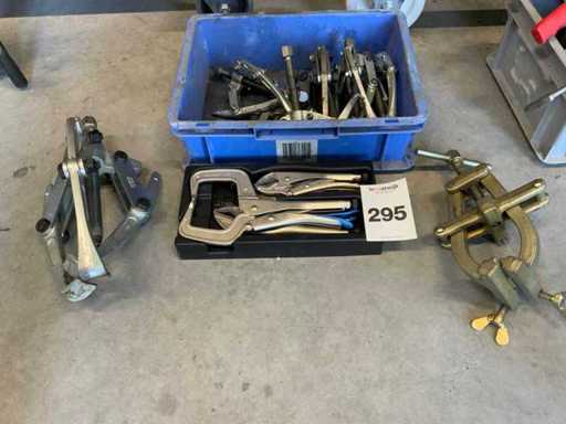 Gedore Grip pliers and pulley pullers