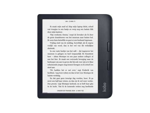Kobo Libra 2 - E-Reader - 7 Zoll - 32GB - Hörbücher - Schwarz