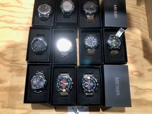 Megir - Orologio da polso (10x)