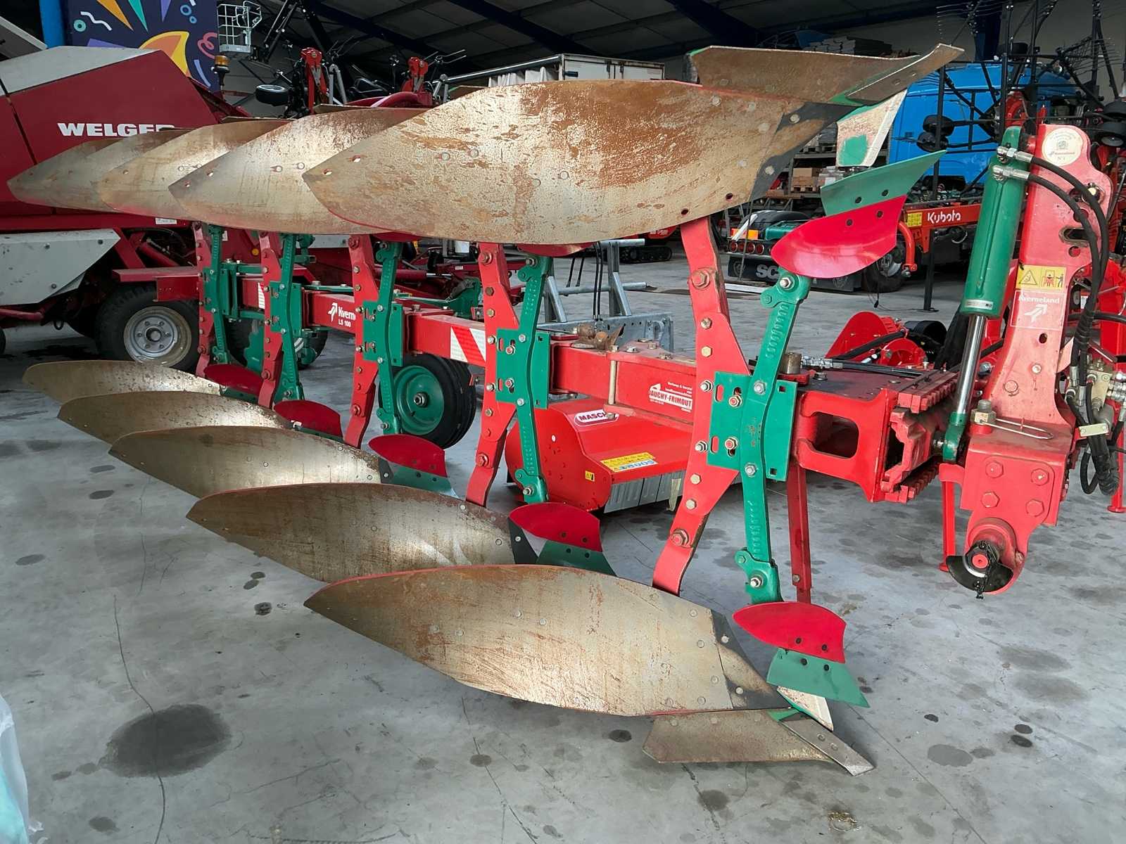 2016 Kverneland LS 100 Reversible Plough