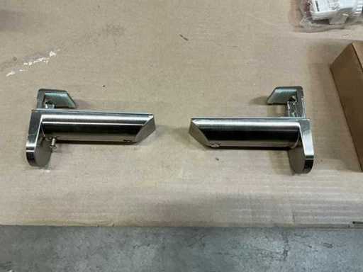 10 Stück Würth Tablarträger Typ K Edelstahl finish neuwertig in originaler Verpackung